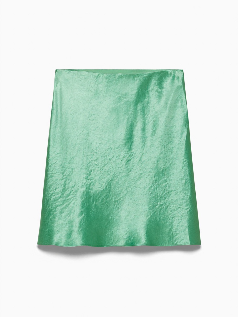Babaton New Slip Satin Mini Skirt